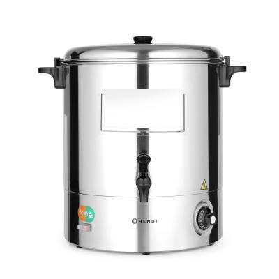 Ohřívač horkých nápojů, HENDI, 28L, 230V/2200W, 500x500x(H)488mm | 209905